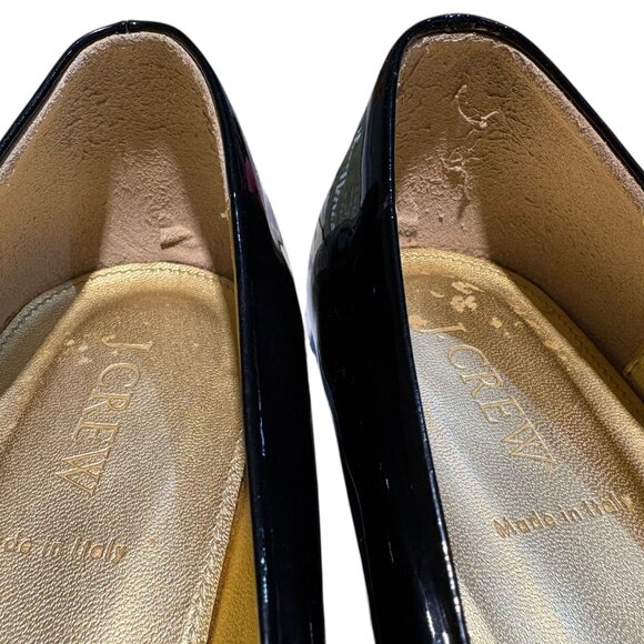 J. Crew Patent Leather Made in Italy Pointed Toe Flats - Picture 5 of 13